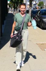 ALYSON HANNIGAN Leaving DWTS Rehearsals in Los Angeles 10/14/2023
