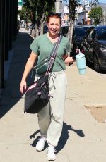 ALYSON HANNIGAN Leaving DWTS Rehearsals in Los Angeles 10/14/2023
