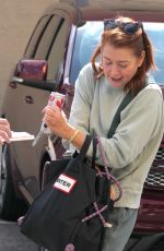 ALYSON HANNIGAN Signing Autographs Out in Los Angeles 10/27/2023
