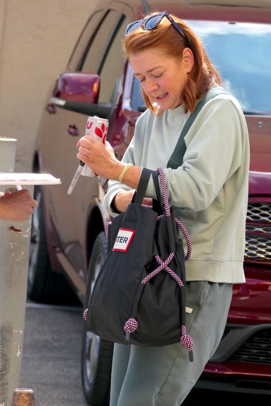 ALYSON HANNIGAN Signing Autographs Out in Los Angeles 10/27/2023