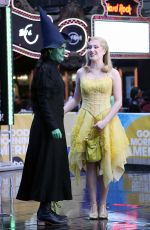 ALYSSA FOX and MCKENZIE KURTZ Performs on Good Morning America in New York 10/27/2023