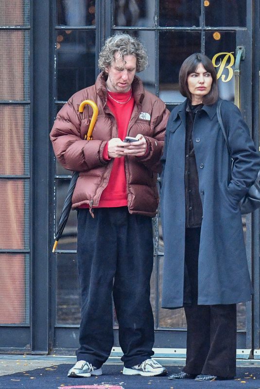 ALYSSA MILLER and Ariel Rechtshaid Out in New York 10/29/2023