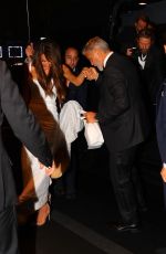 AMAL and George CLOONEY Arrives at the Mark Hotel in New York 09/28/2023
