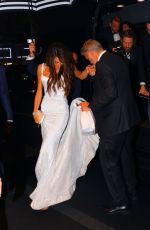 AMAL and George CLOONEY Arrives at the Mark Hotel in New York 09/28/2023