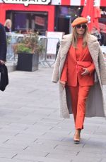 AMANDA HOLDEN Arrives at Global Radio Studios in London 10/31/2023