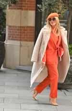 AMANDA HOLDEN Arrives at Global Radio Studios in London 10/31/2023