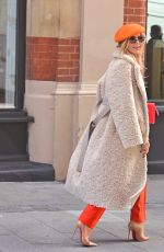 AMANDA HOLDEN Arrives at Global Radio Studios in London 10/31/2023