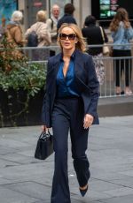 AMANDA HOLDEN Leaves Global Radio Studios in London 10/05/2023