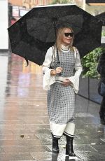 AMANDA HOLDEN Leaves Global Studios in London 10/19/2023