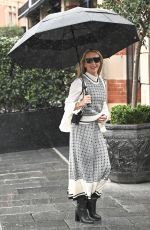 AMANDA HOLDEN Leaves Global Studios in London 10/19/2023