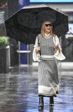 AMANDA HOLDEN Leaves Global Studios in London 10/19/2023