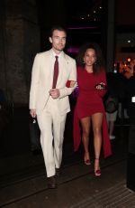 AMBER GILL Leaves Virgin Atlantic Attitude Awards 2023 in London 10/11/2023