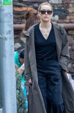 AMBER HEARD Out in Madrid 10/17/2023