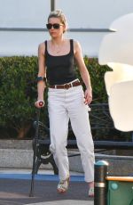 AMBER HEARD Takes Her Daughter to a Park in Madrid 10/01/2023