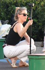 AMBER HEARD Takes Her Daughter to a Park in Madrid 10/01/2023