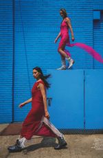 AMBER VALLETA and IRINA SHAYK for Vogue Spain, October 2023