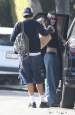 AMELIA HAMLIN Out for Coffee with Her Boyfriend in Los Angeles 10/16/2023