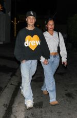 ANASTASIA KARANIKOLAOU and Jaden Hossler Arrives at Funke in Beverly Hills 10/26/2023