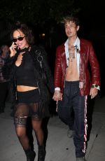 ANASTASIA KARANIKOLAOU Arrives at Kendall Jenner