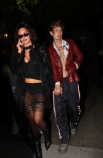 ANASTASIA KARANIKOLAOU Arrives at Kendall Jenner