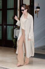 ANGELINA JOLIE Leaves Her Hotel in Paris 10/13/2023