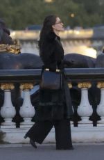 ANGELINA JOLIE on the Set of Alexandre 3 in Paris 10/11/2023