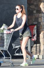 ANNA OSCEOLA Getting Ready for Halloween Shopping at Gelson