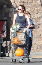 ANNA OSCEOLA Getting Ready for Halloween Shopping at Gelson