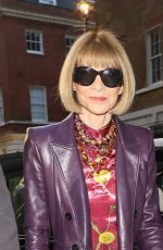 ANNA WINTOUR Arrives at Beckham TV Show Premiere at Curzon Mayfair in London 10/03/2023