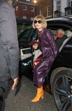 ANNA WINTOUR Arrives at Beckham TV Show Premiere at Curzon Mayfair in London 10/03/2023