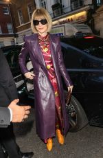 ANNA WINTOUR Arrives at Beckham TV Show Premiere at Curzon Mayfair in London 10/03/2023
