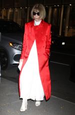 ANNA WINTOUR Arrives at Room to Grow Gala at Ziegfeld Ballroom in New York 10/25/2023
