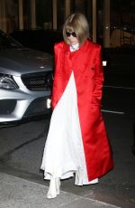 ANNA WINTOUR Arrives at Room to Grow Gala at Ziegfeld Ballroom in New York 10/25/2023