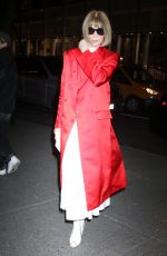 ANNA WINTOUR Arrives at Room to Grow Gala at Ziegfeld Ballroom in New York 10/25/2023