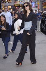 ANNE HATHAWAY Arrives at Good Morning America in New York 10/03/2023