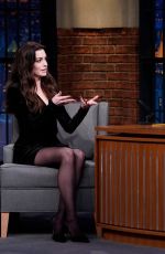ANNE HATHAWAY at Late Night with Seth Meyers 10/05/2023