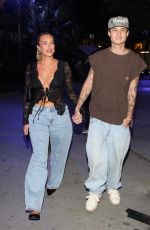 ANSTASIA KARANIKOLAOU and Jayden Hossler Arrives at Sza Concert in Los Angeles 10/24/2023