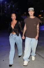 ANSTASIA KARANIKOLAOU and Jayden Hossler Arrives at Sza Concert in Los Angeles 10/24/2023
