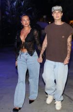 ANSTASIA KARANIKOLAOU and Jayden Hossler Arrives at Sza Concert in Los Angeles 10/24/2023