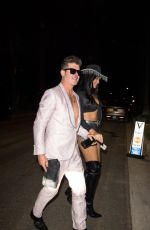 APRIL LOVE GEARY Arrives at Casamigos Halloween Party in Los Angeles 10/27/2023