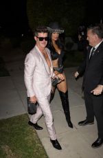 APRIL LOVE GEARY Arrives at Casamigos Halloween Party in Los Angeles 10/27/2023