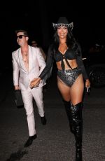 APRIL LOVE GEARY Arrives at Rande Gerber