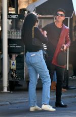 APRIL LOVE GEARY Out Shopping at Sephora Store on Broadway in New York 10/23/2023