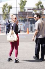 ARIANA MADIX Arrives at Jimmy Kimmel Live in Hollywood 10/16/2023
