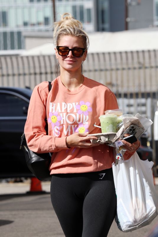 ARIANA MADIX Heading to DWTS Practice in Hollywood 10/13/2023