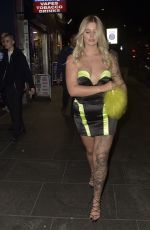 ARIANNA MICHAELS Arrives Crop Circles Premiere at Tottenham Court Road Odean Cinema 10/06/2023