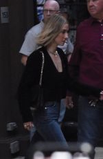 ASHLEY AVIGNONE Arrives at Chiefs Game in New York 10/01/2023