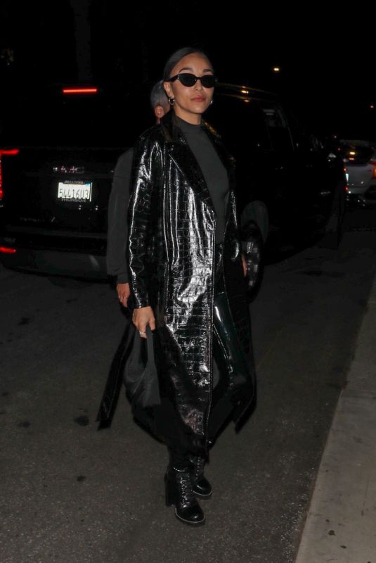 ASHLEY MADEKWE Arrives at Casamigos Halloween Party in Los Angeles 10/27/2023