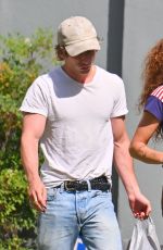 ASHLEY MOORE and Jeremy Allen Out in Los Angeles 09/27/2023