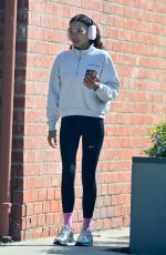 ASHLEY MOORE Out for a Walk in Los Angeles 09/26/2023